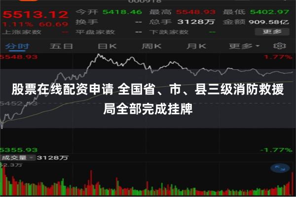 股票在线配资申请 全国省、市、县三级消防救援局全部完成挂牌