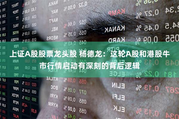 上证A股股票龙头股 杨德龙：这轮A股和港股牛市行情启动有深刻的背后逻辑