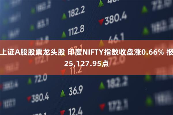 上证A股股票龙头股 印度NIFTY指数收盘涨0.66% 报25,127.95点