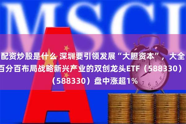 配资炒股是什么 深圳要引领发展“大胆资本”，大全能源涨停，百分百布局战略新兴产业的双创龙头ETF（588330）盘中涨超1%